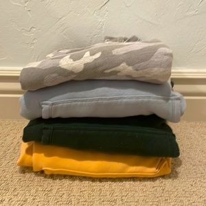 Lot of Athleta girls hoodies sz M 8/10